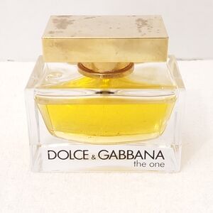 Dolce Gabbana The One Women's Perfume 2.5 oz Bottle Spray Fragrance Pre-Owned